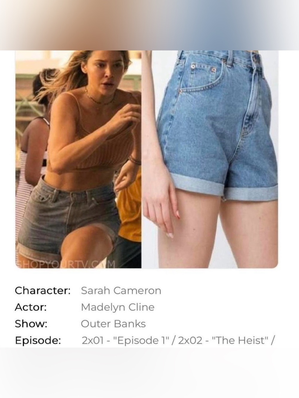ASO Sarah Cameron Outer Banks BDG Shorts